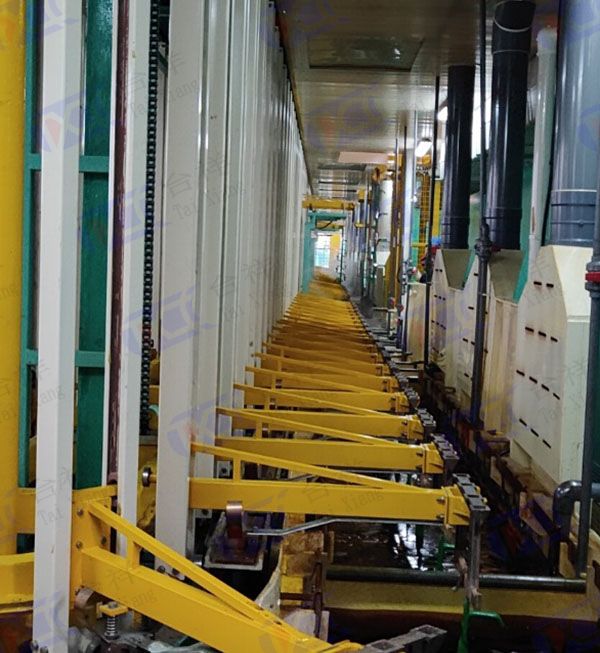 Intelligent Vertical lift plating line